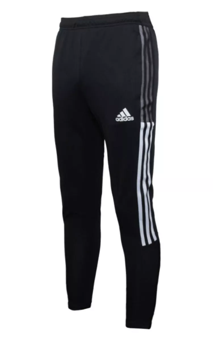 MEN TIRO 21 TRACK PANTS. Black & Grey