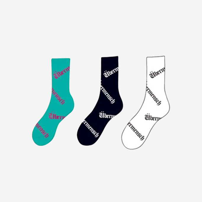G-DRAGON Ubermensch Socks (Set of 3) | eBay