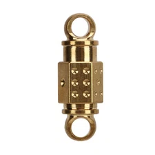 Quick Release Keychain Brass Detachable Pull Apart Key Ring Snap Lock Holder