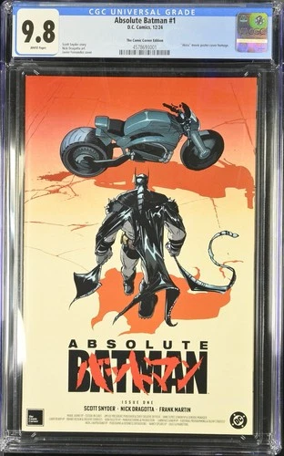Absolute Batman #1 CGC 9.8 Grade, Javier Fernandez, NYCC 2024 Edition, Akira