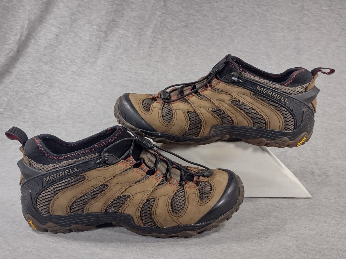 Merrell Boulder Performance Vibram Hiking Shoes Mens Brown Suede J12065 Amazon.com | Merrell mens ONTARIO SUEDE MID , CANTEEN , 7  main image 3
