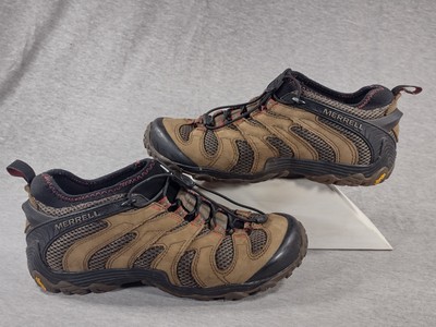 Merrell Boulder Performance Vibram Hiking Shoes Mens 8 Brown  display picture 2