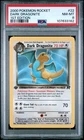 2000 POKEMON ROCKET 1ST EDITION #22 DARK DRAGONITE PSA 8