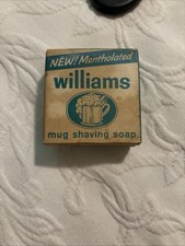 Vintage Williams Mentholated Mug Shaving Soap - 1.75 oz