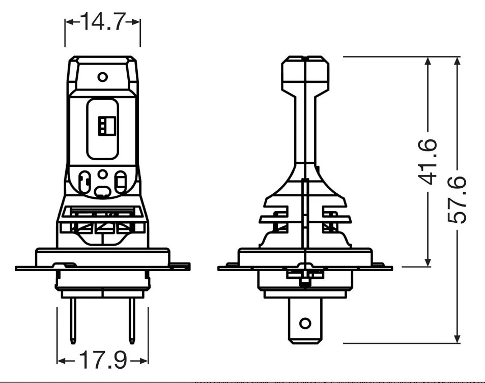 OSRAM Night Breaker LED Speed H7, LED High and Low Beam with Road Legal, 6000K,  - Image 2 of 2