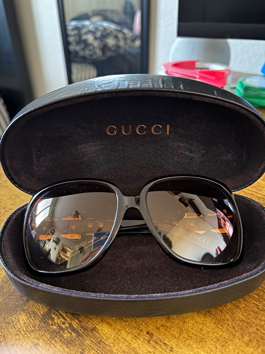 Gucci Amber Brown Oversized Square Women\'s Sunglasses Never worn Gucci Oversized Gold-Tone Square Sunglasses | Authentic Pre  main image 4