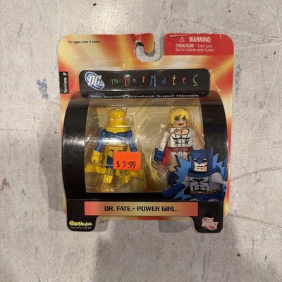 DR Fate & Power Girl Minimates Series 2 DC Direct 2006 BRAND NEW