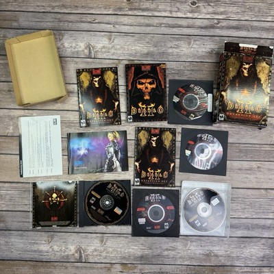 Diablo 2 Expansion Set Lord of Destruction Small Box Windows Mac 2001 Plus Extra