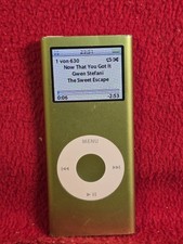 Apple iPod Nano 2. Generation - 4GB-Grün (Mo...