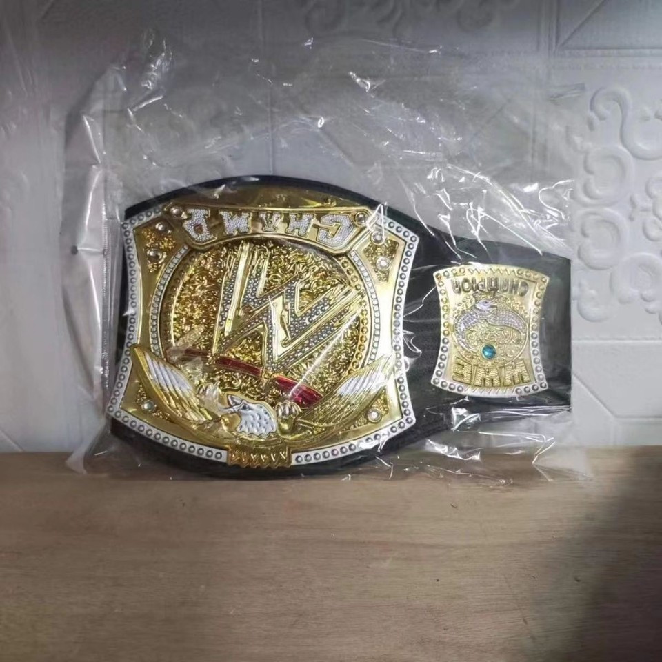 World Championship Wrestler Champion GoldBelt Replica Model Gift for