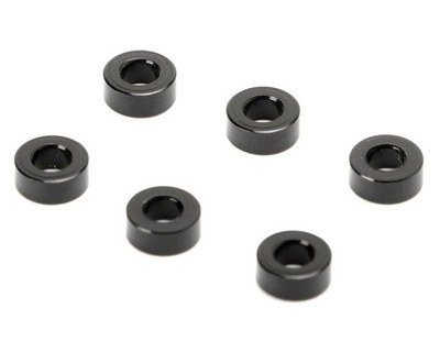 Team Magic Scheiben 3 x 6 x 2.50mm Aluminium Schwarz TM130142BK 