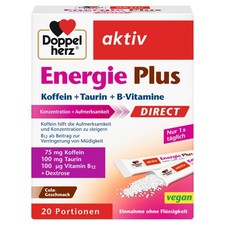 Doppelherz Energie Plus direct 20 Portionen, 28,2g, Nahrungsergänzung