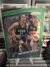 2025 Panini Prizm WNBA #8 Napheesa Collier Green Prizms