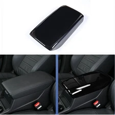 Bright Black Central Armrest Storage Box Cover For Honda Cr-v Crv 2023