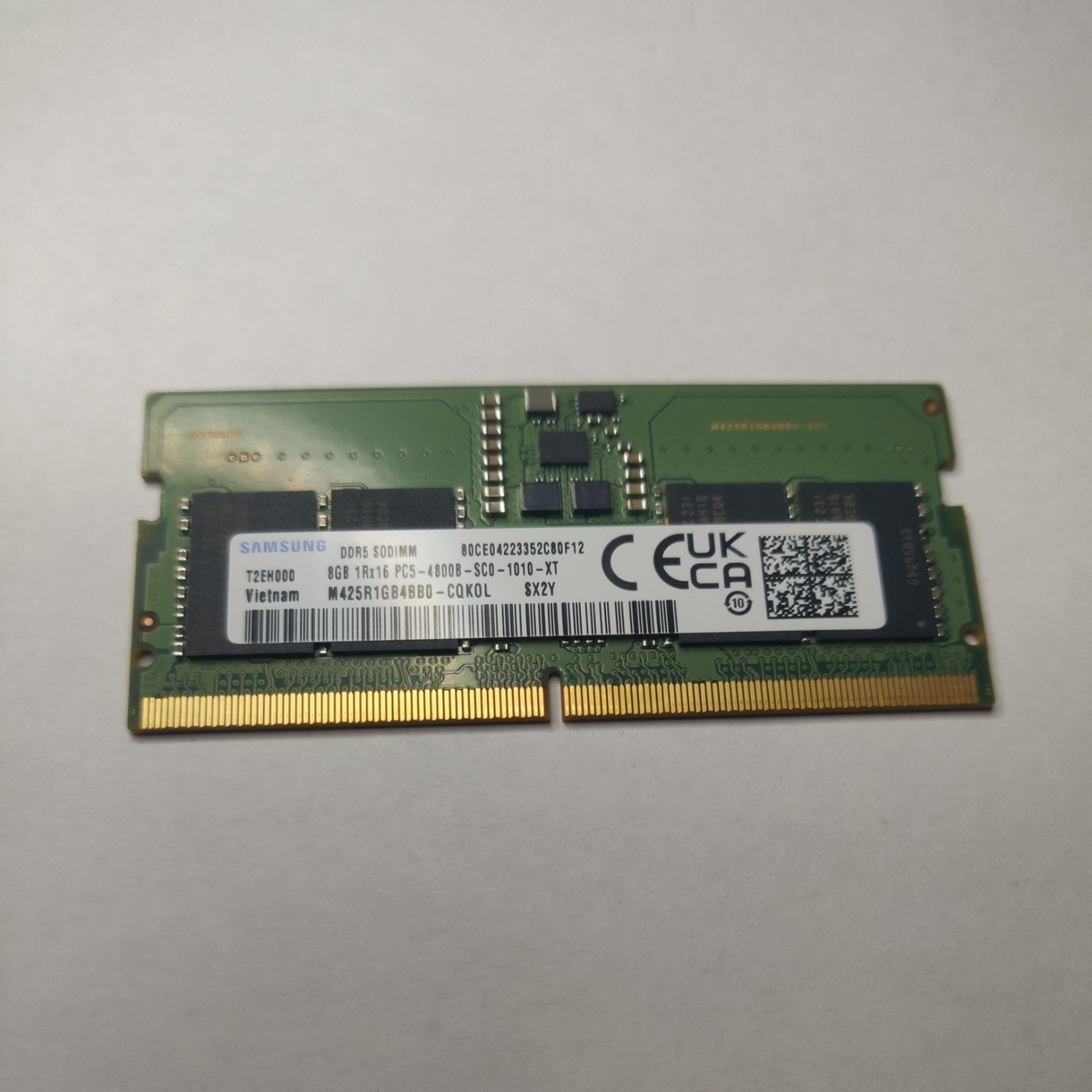 Samsung 8GB SO-DIMM DDR5 RAM Memory M425R1GB4BB0-CQK | eBay