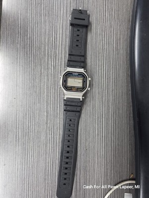 Vintage Casio G-Shock 691 DW-5600 Alarm Chrono Digital Watch Original Strap READ