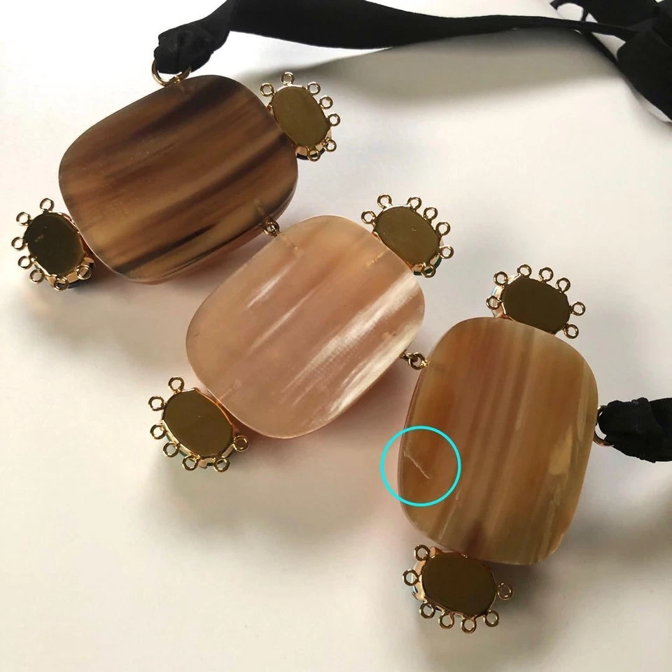 Collar Colgante MARNI Cuerno Perla con Bolsa para el Polvo Excelente Estado Foto 4 de 4