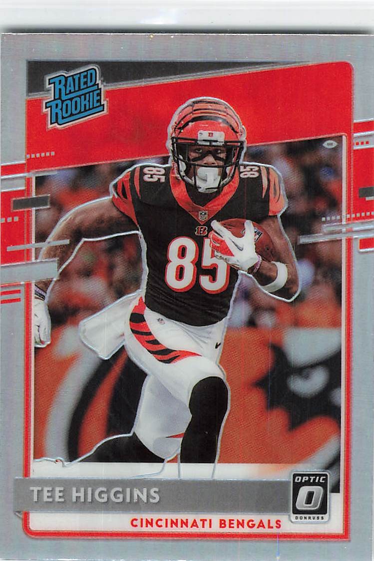2020 Donruss Optic #160 Tee Higgins Holo