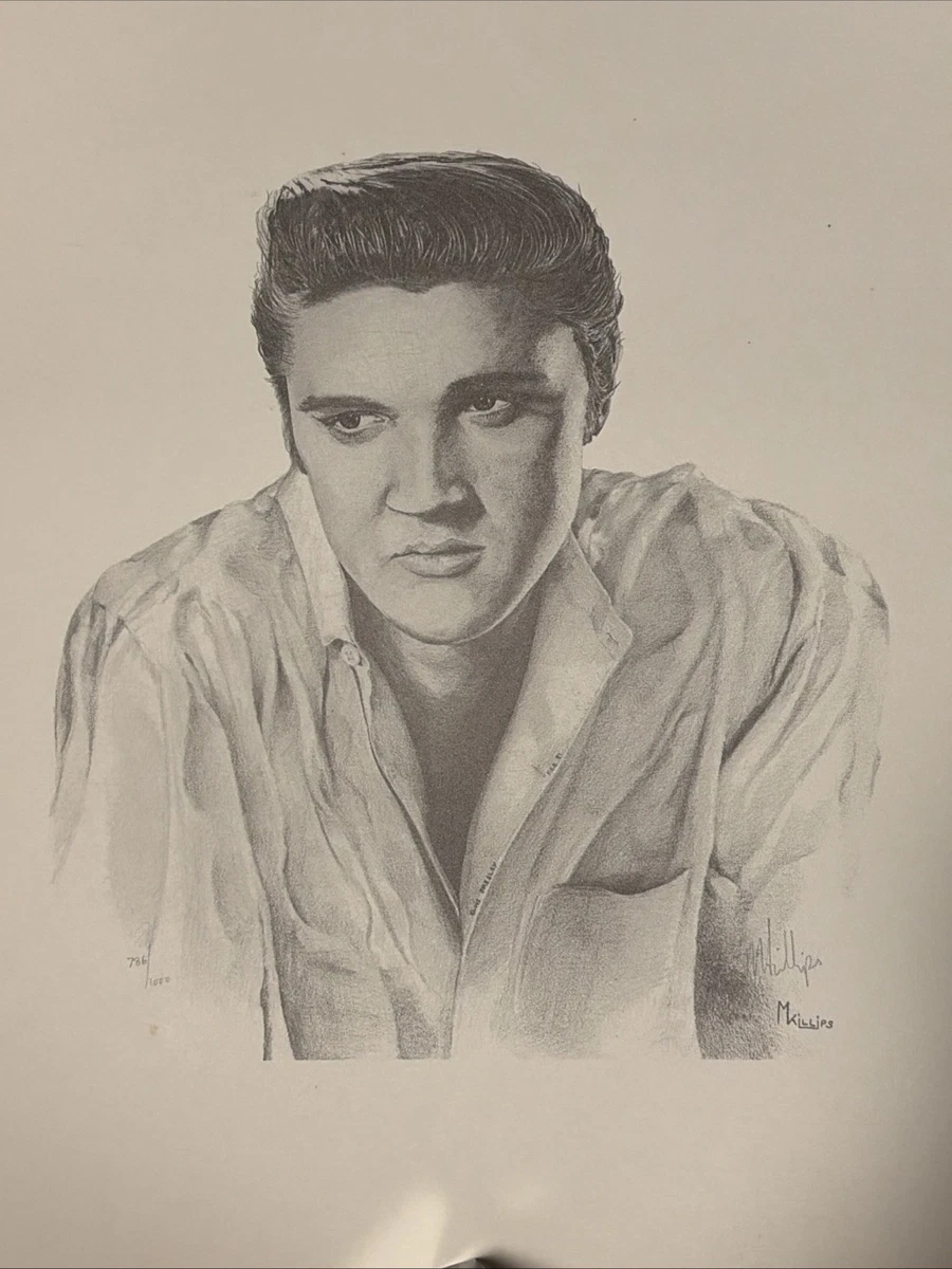 Elvis Drawing In Art Drawings for sale | eBay