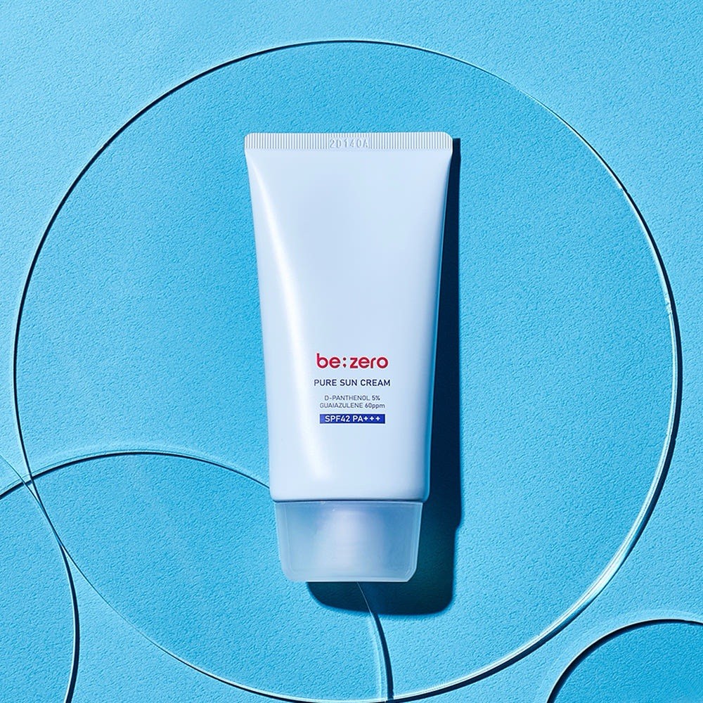 DERMA FACTORY Be Zero Pure Sun Cream 80g SPF 42 PA++++ For Sensitive Skin