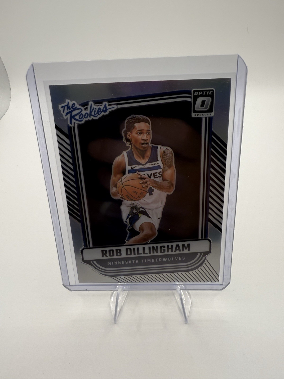 2024-25 Panini Donruss Optic The Rookies Rob Dillingham Silver RC
