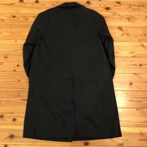 Burberry London Chesterfield Coat Black Wool Size M For Men thumbnail 20