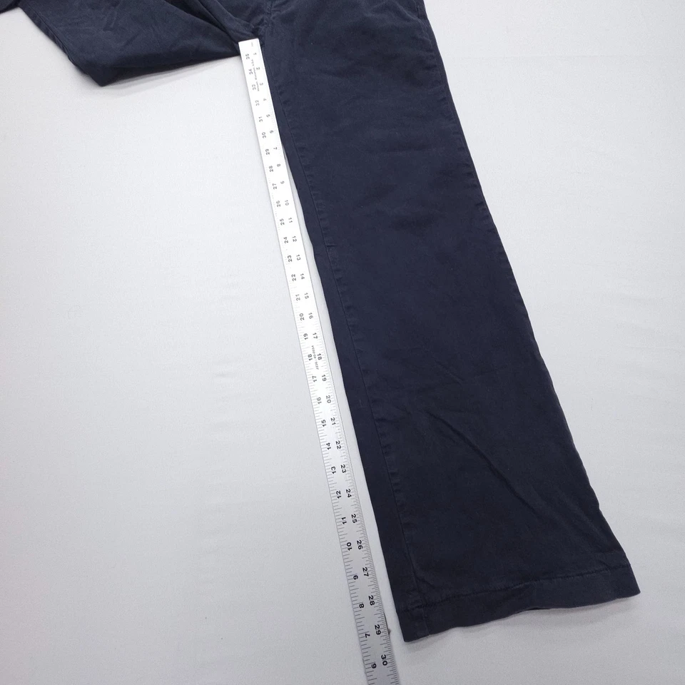 Pantalones Brandy Melville John J. Galt Azul Jada Pierna Recta Talla Pequeña (27x29.5) Foto 4 de 4