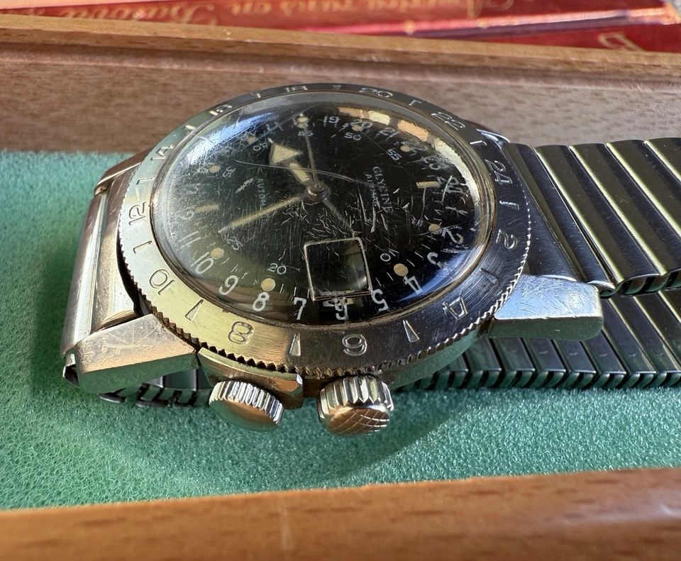 Reloj Hombre Glycine Airman Vintage Años 60 con Caja y Papeles Foto 4 de 4
