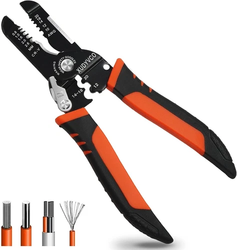 5-In-1 Wire Stripper Tool, 3Rd Generation Wire Strippers for 10-20 AWG Electric