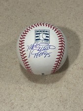 Mike Schmidt signed HOF Logo baseball w/ HOF 95 ** Beckett **