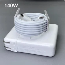 Genuine 140W USB-C Power Adapter Charger for Apple MacBook Pro + C-C Cable NEW!!