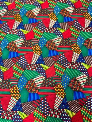 Kidstuff  Cheri Strole Patchwork  1  yard 100% Cotton Fabric Free Ship SBB3