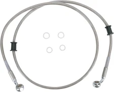 DRAG SPECIALTIES 660323 Brake Line - Front (Upper) - Stainless Steel