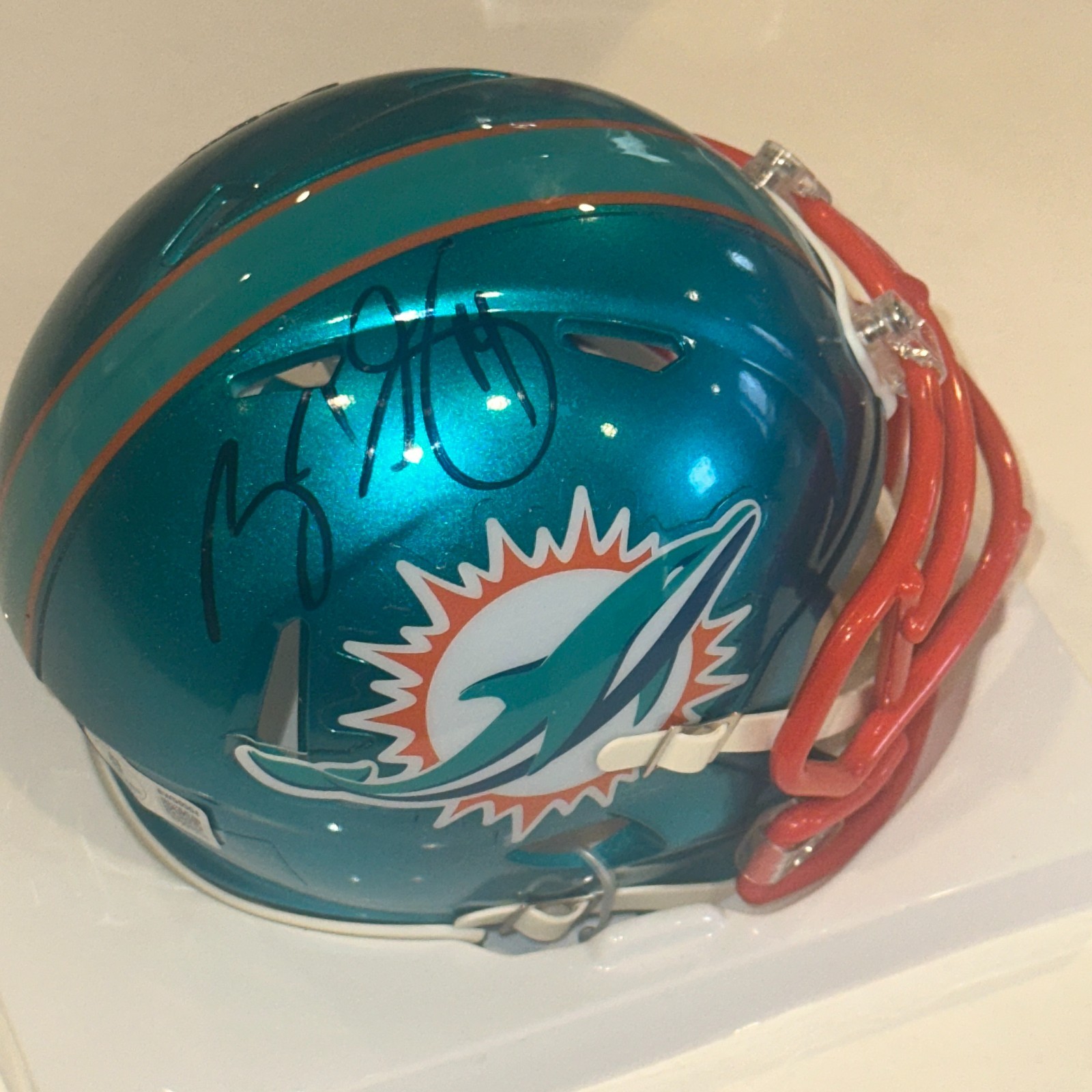 Ryan Fitzpatrick Autographed Signed Miami Dolphins FLASH Mini-helmet Beckett (BAS) 
