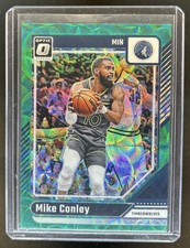 2024-25 Panini Donruss Optic Mike Conley Green International Prizm #/25