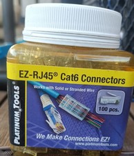 EZ-RJ45 Cat5e Cat6 Connectors End Pass Through Cutter RJ11