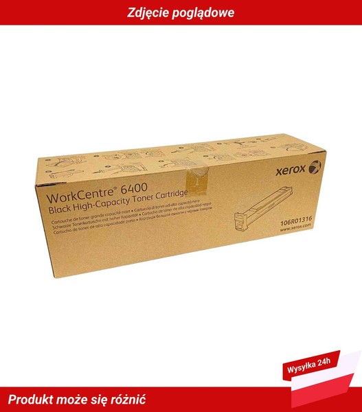 106R01316 Xerox Workcentre 6400 WkłAd Z Tonerem Czarny-image