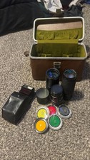 Vintage Minolta lens lot  flash  Filters - Multiple lenses