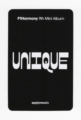 P1Harmony - UNIQUE [APPLE MUSIC] Light Keyring PREORDER EXCLUSIVE