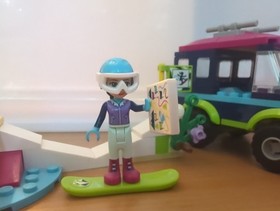 Lego Friends: 41321 Snow Resort Off-Roader, 100% Complete w/ Figure