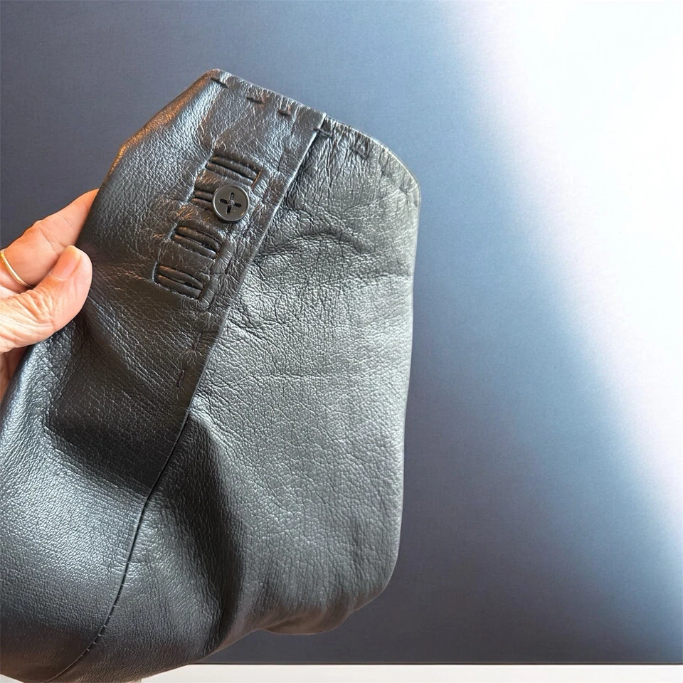 Venezia Leather Women’s Black Genuine Leather Blazer Jacket Plus Size 26/28 Y2K - Image 2 of 4