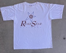 Vintage Rose Star Alliance Shirt XL 90s Lockheed Martin Technology Software Corp