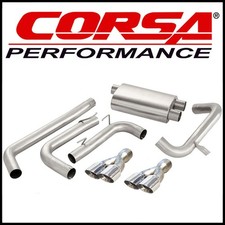 Corsa Sport 3" Cat-Back Exhaust Kit fits 98-02 Chevy Camaro Convertible Z28 5.7L