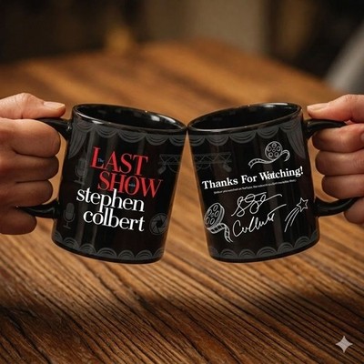 Midnight Comedy Farewell 05.21.2026 Mug Fan Gift Ceramic Coffee Cup Vintage USA