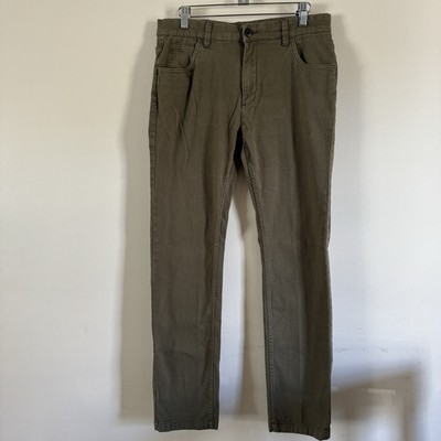 Industry Pants Men s 30x30 Green Skater Jeans