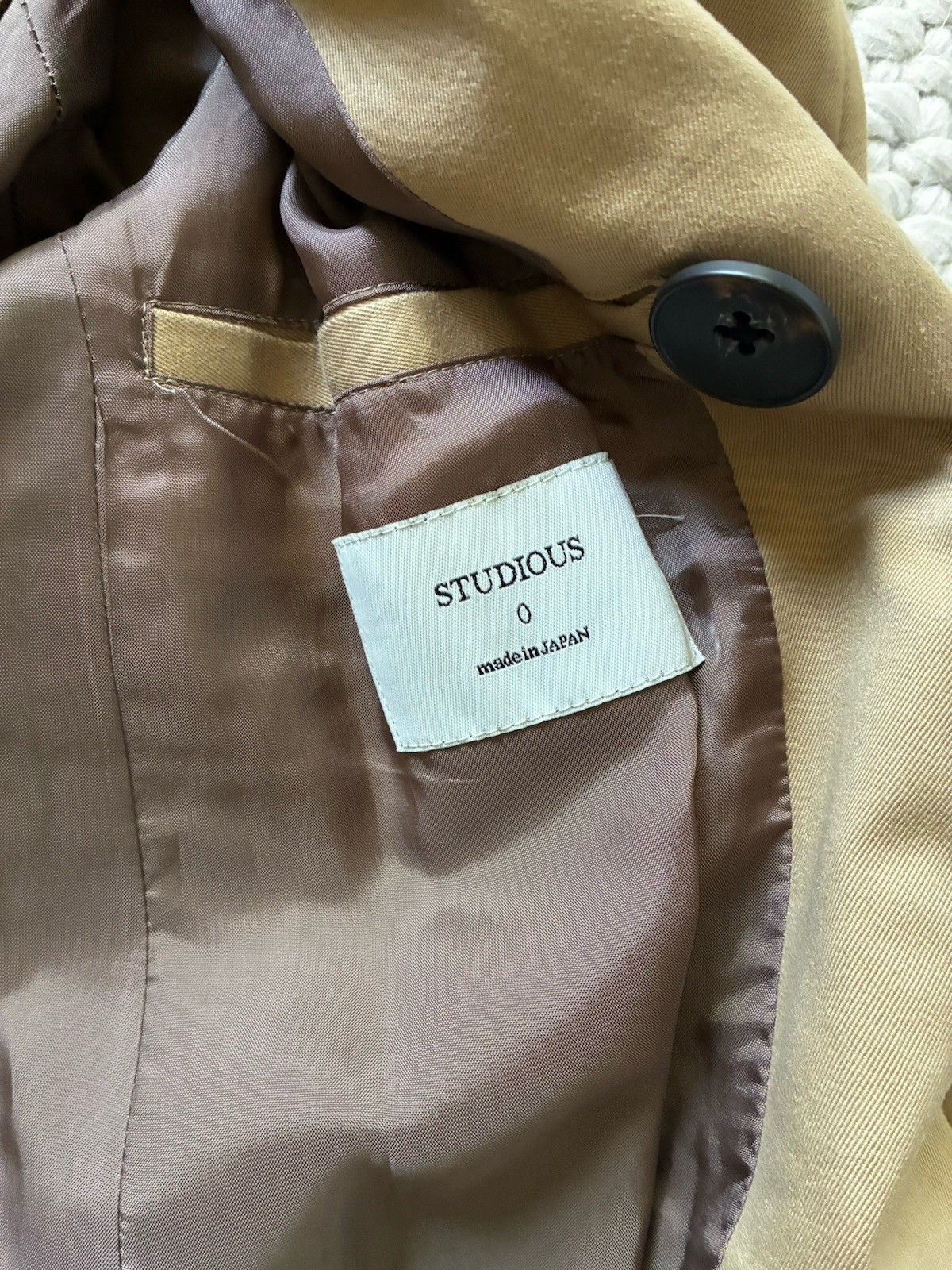 Studious Made In Japan Trench Xs - second product detail image