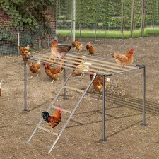 XINYI Chicken Roosting Ladder 43.3' L x 19.3' W x 39.4' Large Metal