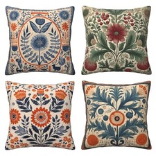 Throw Pillow Covers Set of 4 Decorative Soft Double Sided Print Pillow Case Art