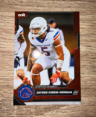 Onit 2026 Football Jayden Virgin-Morgan Boise State Broncos #B-7 114/150