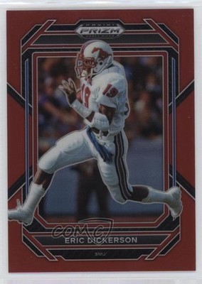 2023 Panini Prizm Draft Picks Red Prizm 13/299 Eric Dickerson #39 HOF 0c2